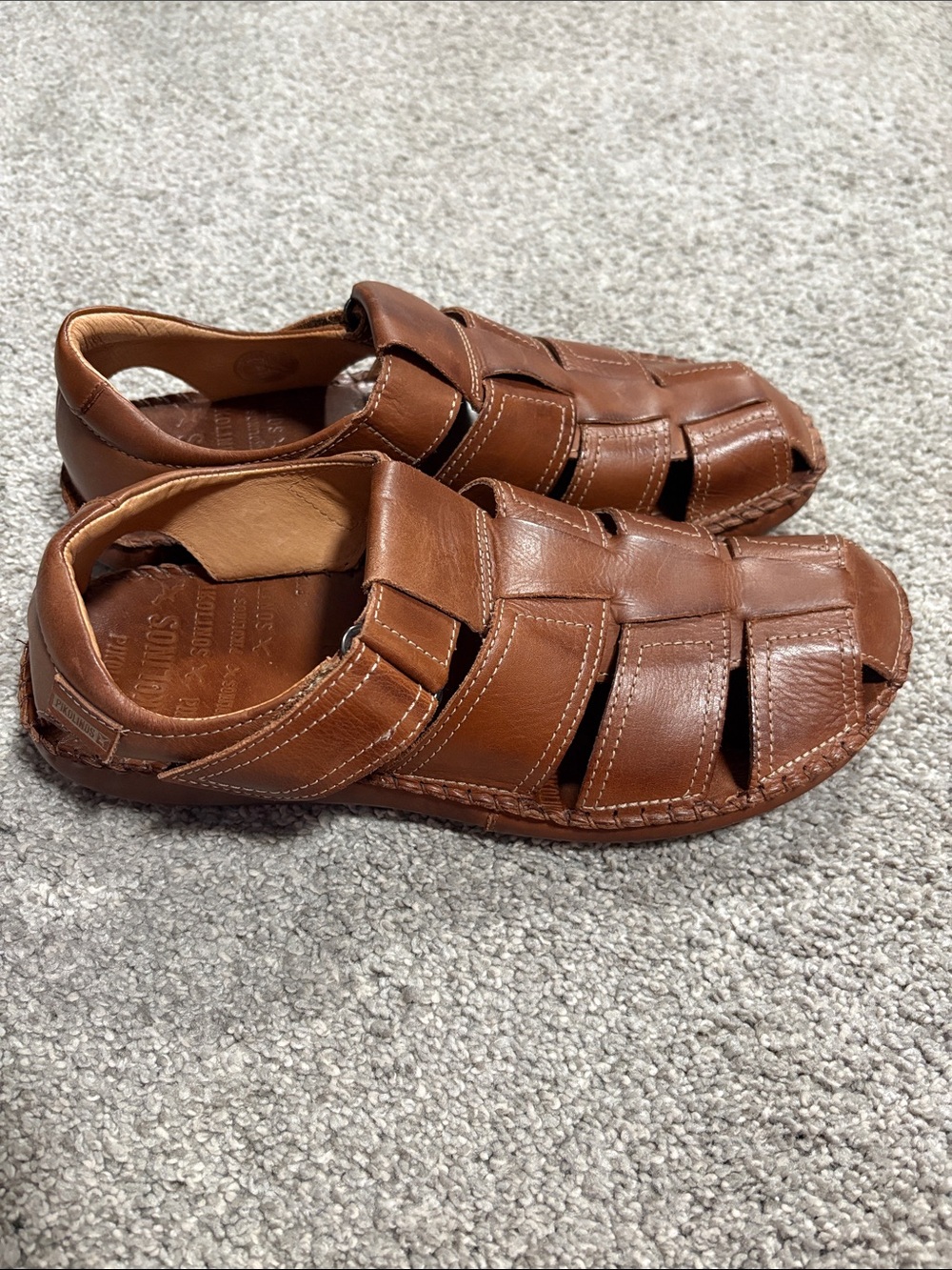 Men’s Pikolinos Brown Fisherman Tarifa Sandals